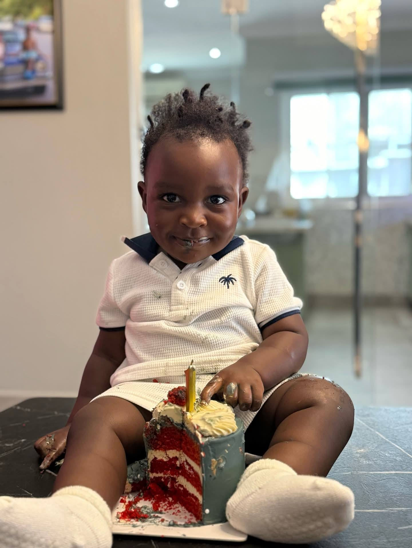 John Dumelo And Wife Unveil Their Secret Third Child