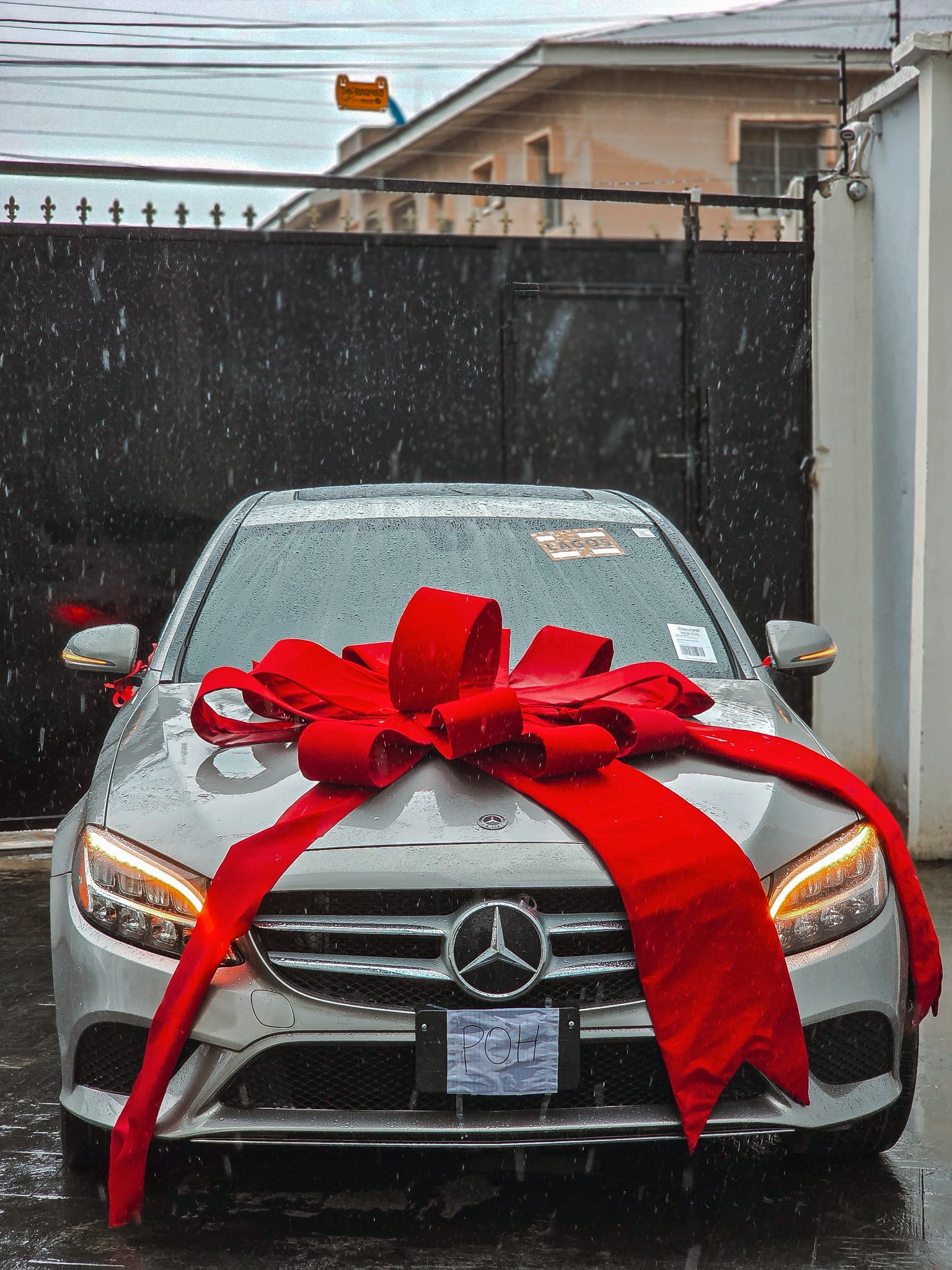 Congratulations Pour In As Ebuka Songs Receives A Mercedes Benz Gift