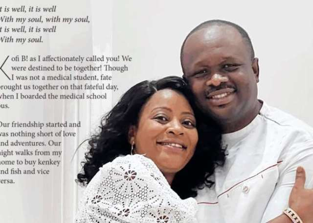 Tribute By Wife Of Late Defence Minister Dr. Edward Omane Boamah