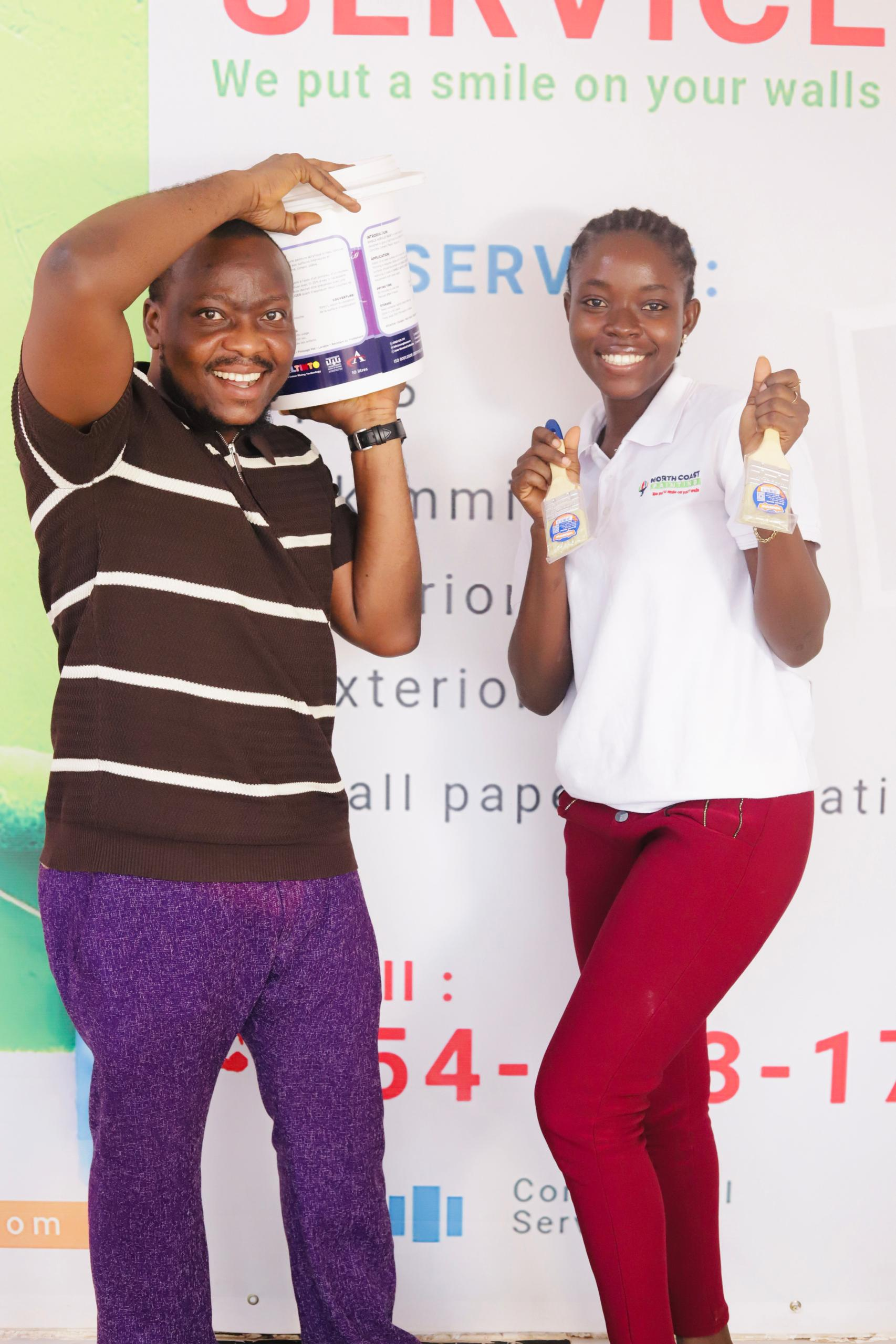 Joycelyn The Lady Painter: From Struggling To Employing 4 Workers