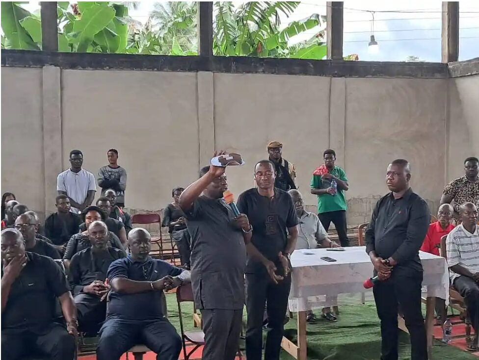 NDC Donates GHC 60K To Obogu Church Accident Victims’ Families