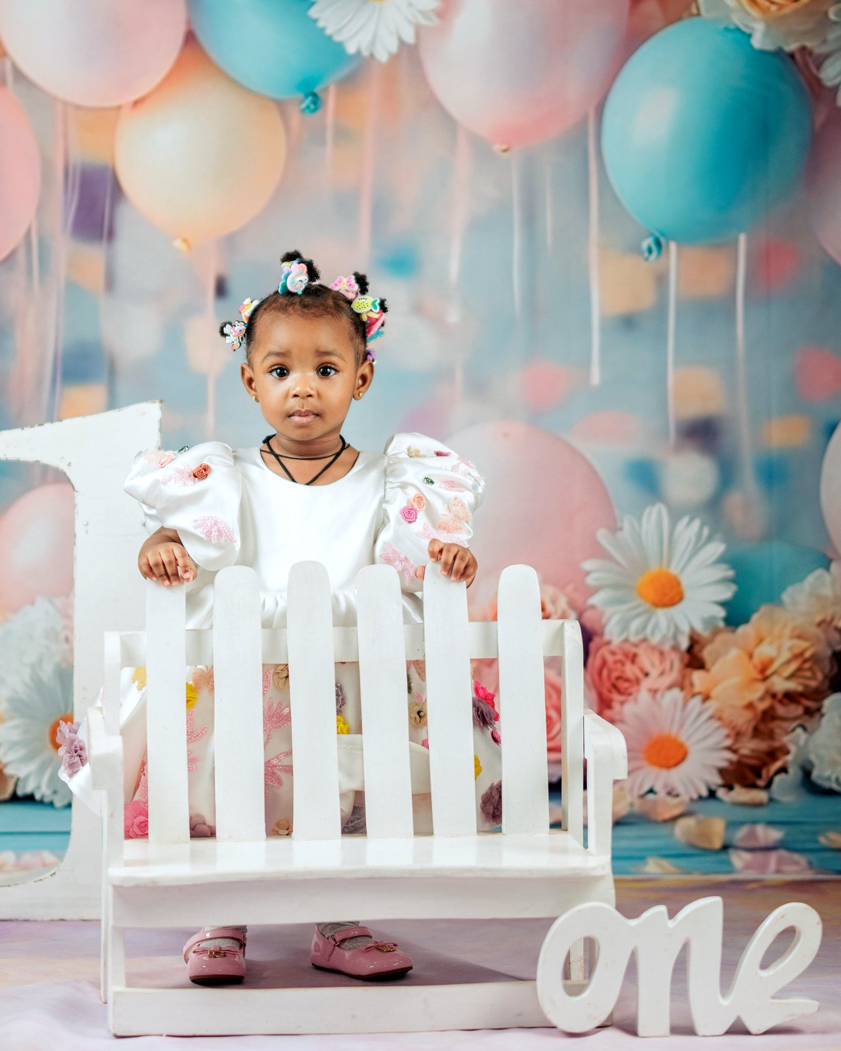 Ekene Umenwa & Kleanson Beam with Joy As They Celebrate Daughter’s Birthday