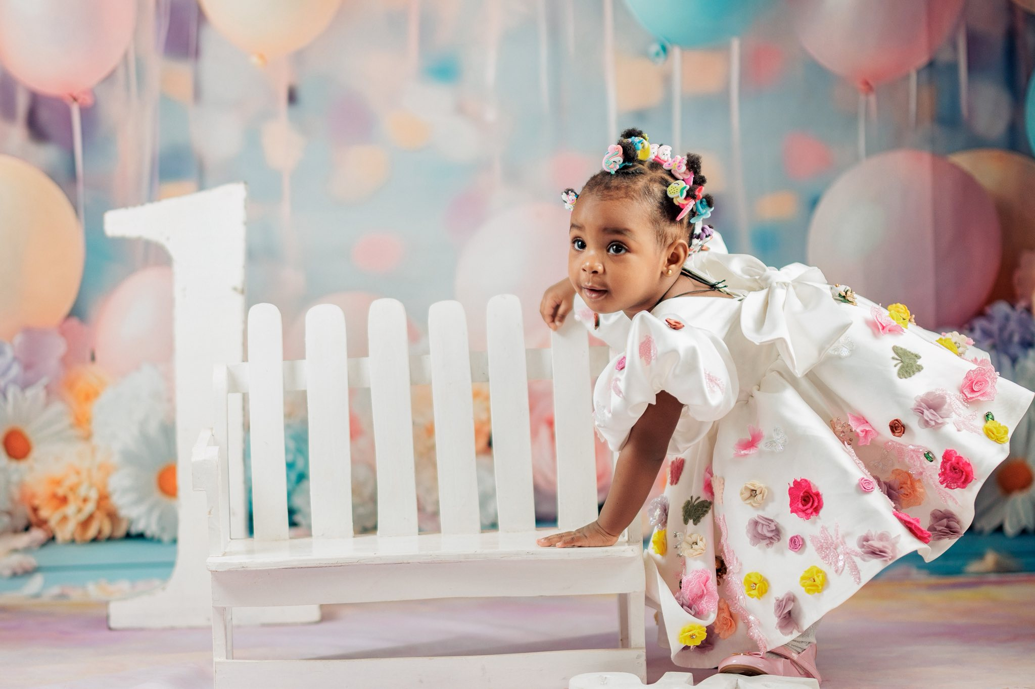 Ekene Umenwa & Kleanson Beam with Joy As They Celebrate Daughter’s Birthday