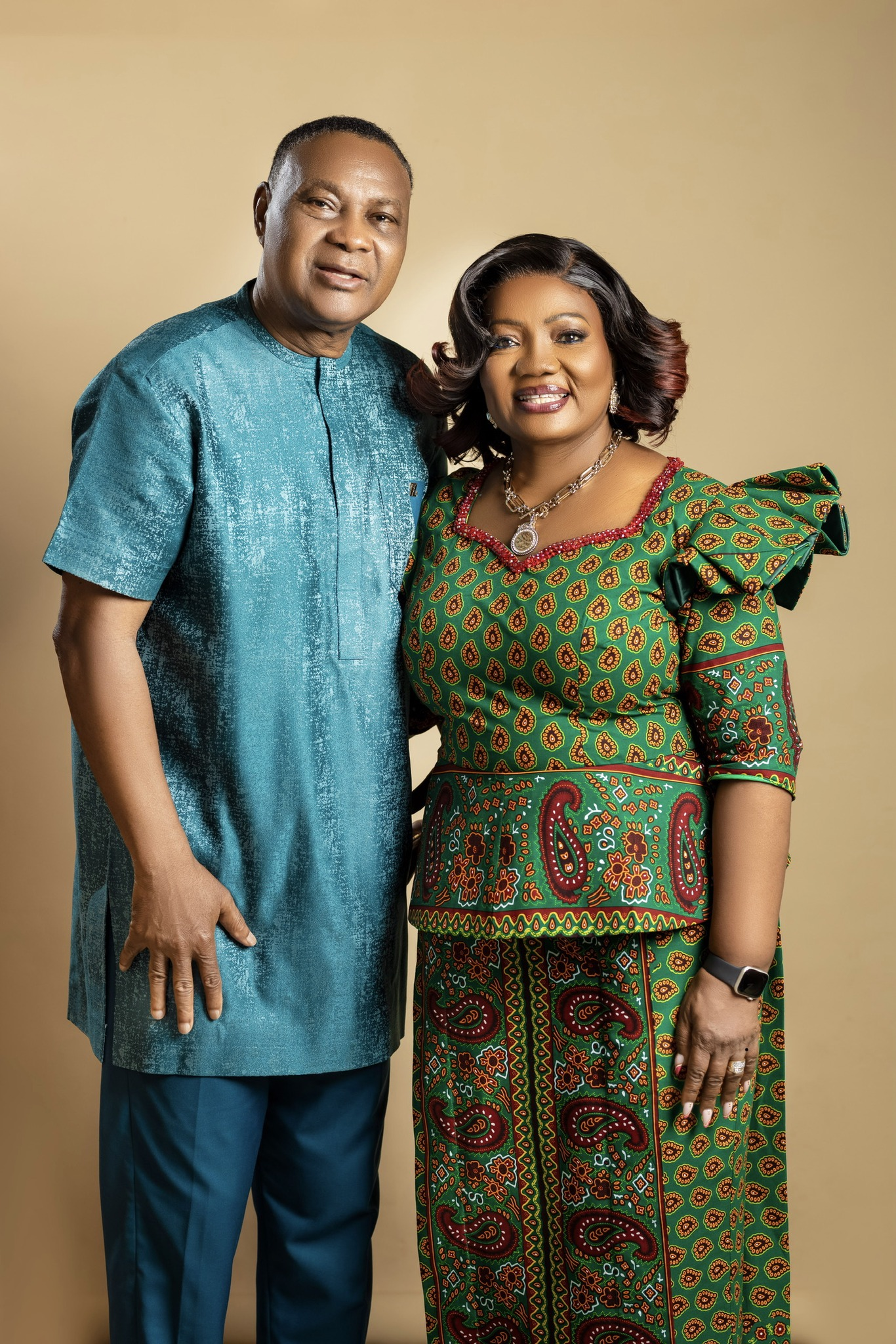 Rev. Sam Korankye Ankrah And Wife Apostle Rita Ankrah Celebrate 39 Years Of Love