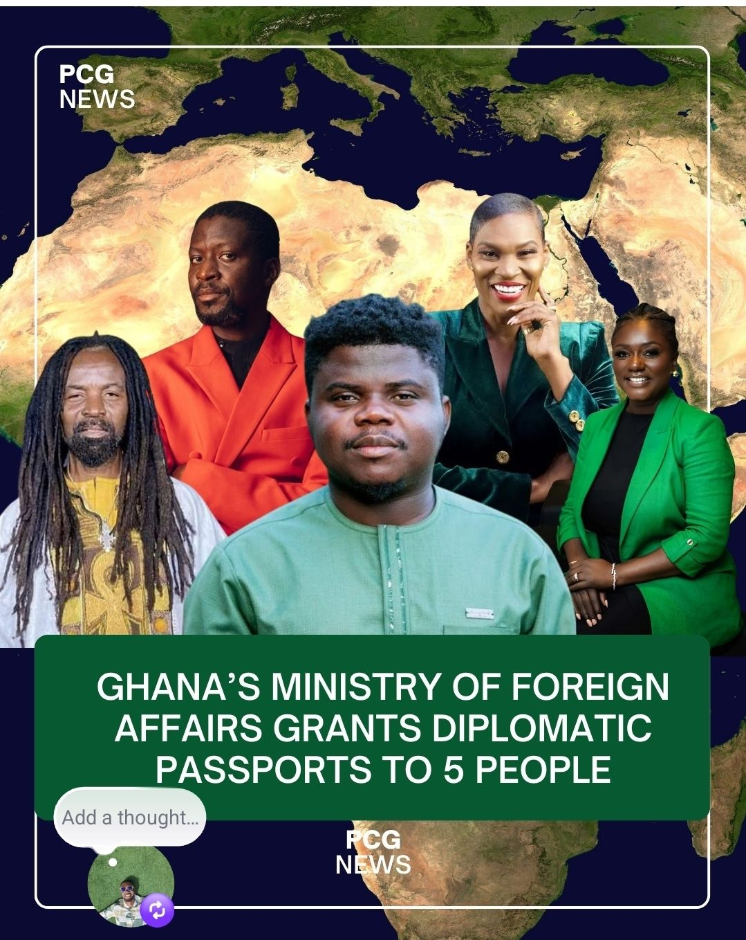 Wode Maya, Rocky Dawuni, Anita Erskine Among Five Granted Diplomatic Passports By Foreign Minister