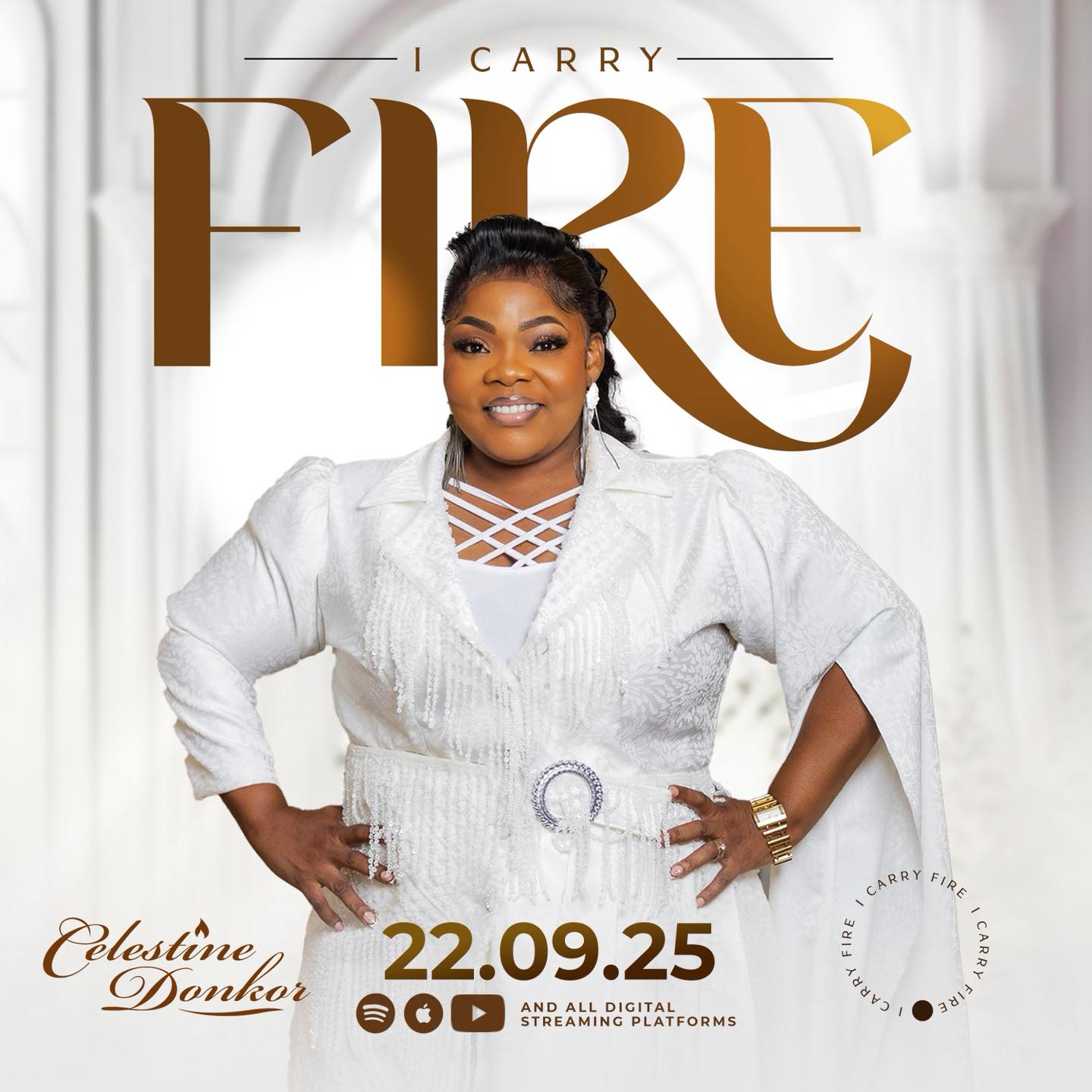 Celestine Donkor Drops New Single “I Carry Fire” Ahead Of Upcoming Album