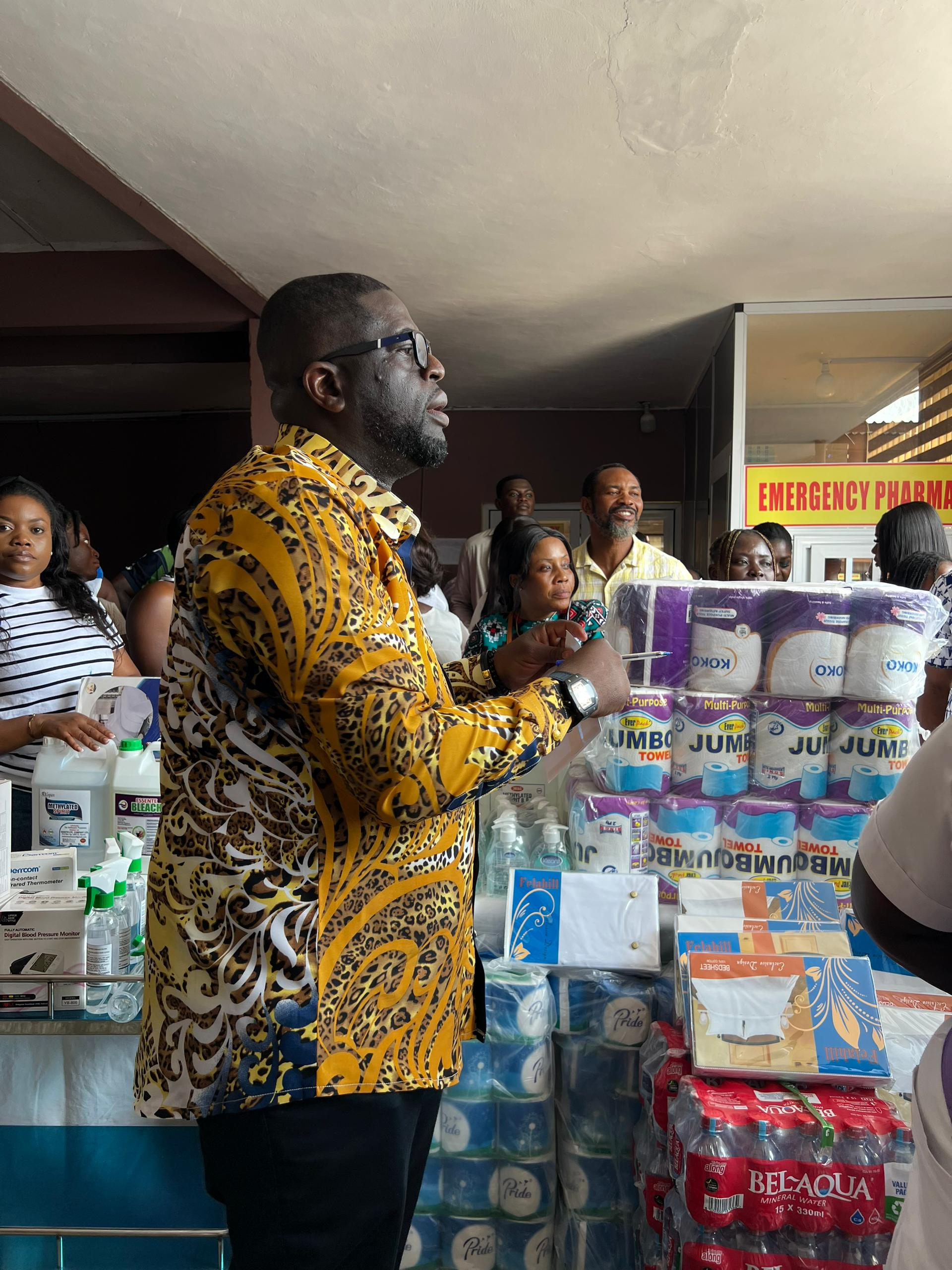 Apostle Selasie Addae Marks Birthday With Generous Donation To Mamprobi Polyclinic