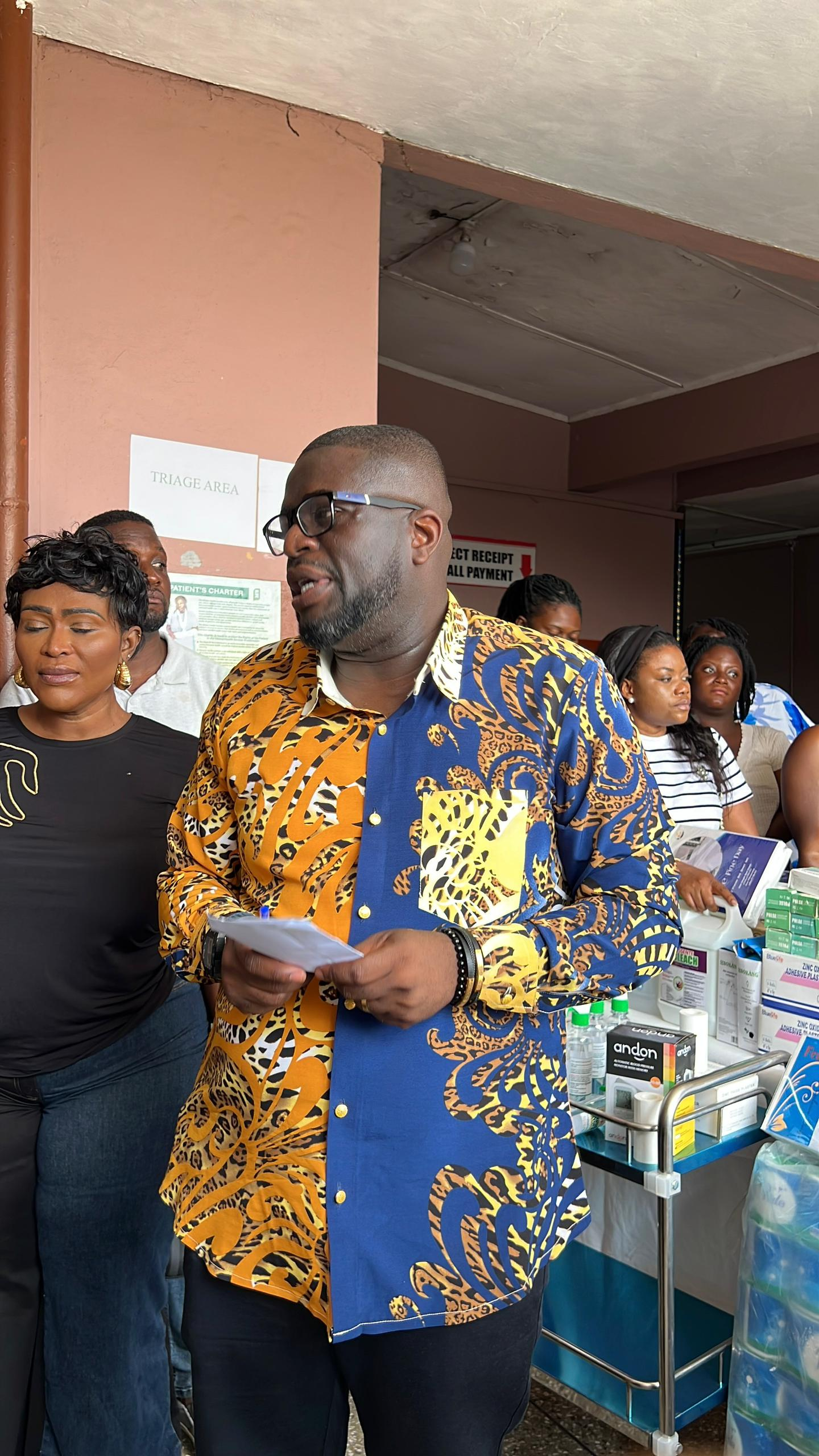 Apostle Selasie Addae Marks Birthday With Generous Donation To Mamprobi Polyclinic