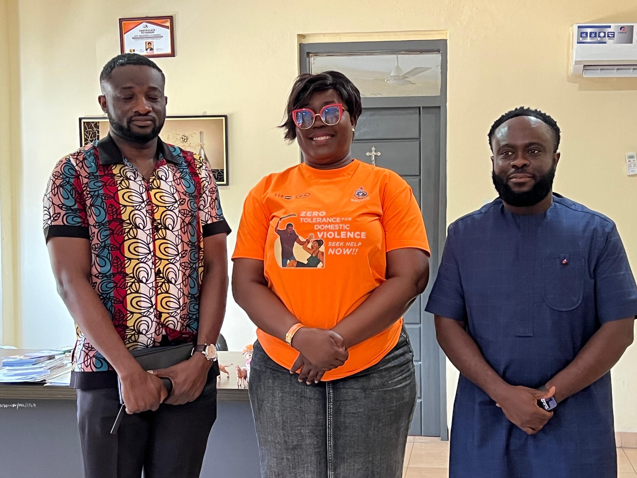 RNAQ Foundation Donates To DOVVSU To Support Victims Of Domestic Violence
