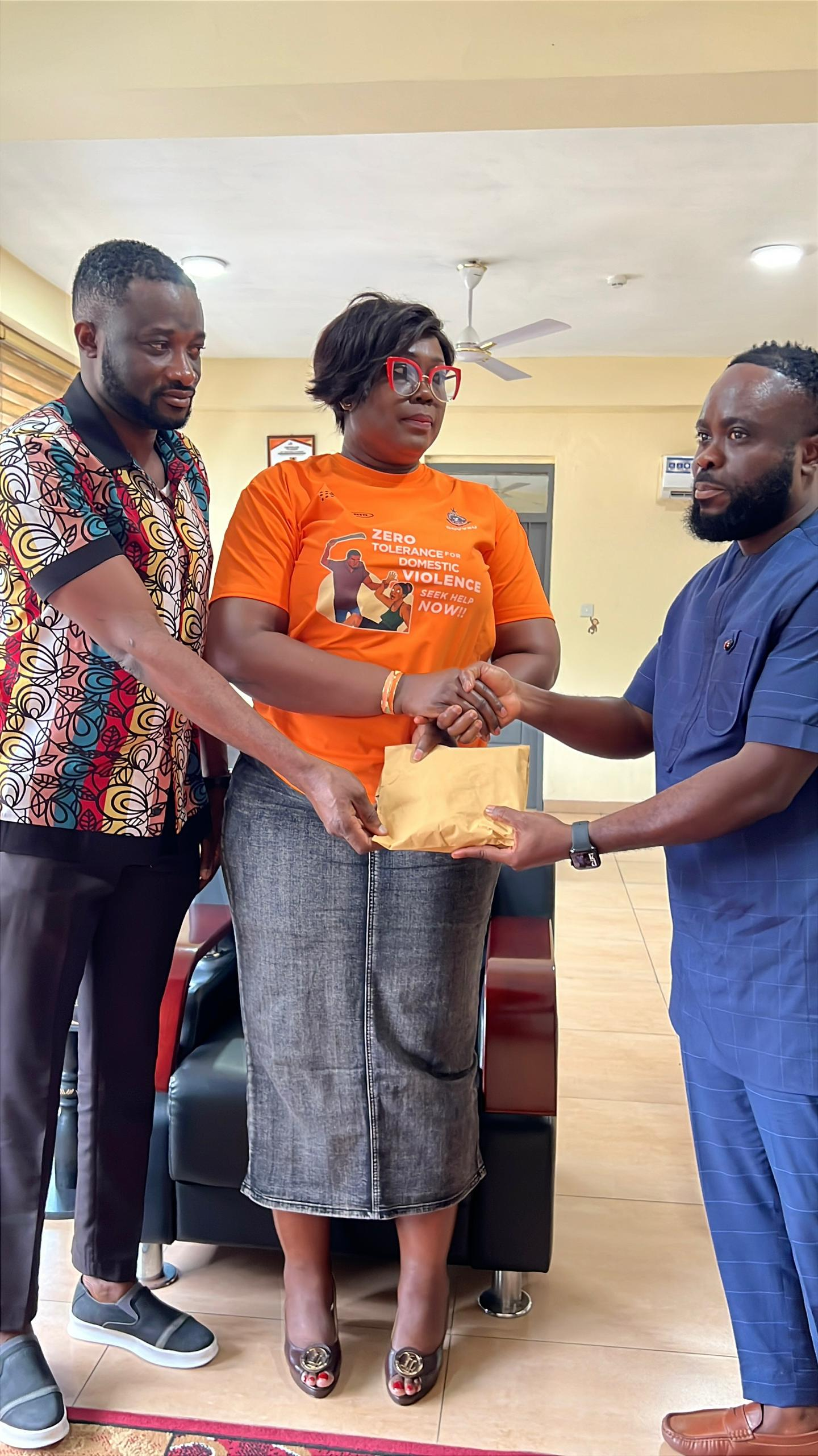 RNAQ Foundation Donates To DOVVSU To Support Victims Of Domestic Violence