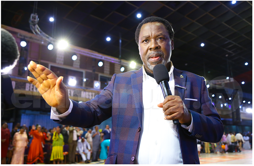All Men Fall, But Great Ones Get Back Up - Prophet TB Joshua