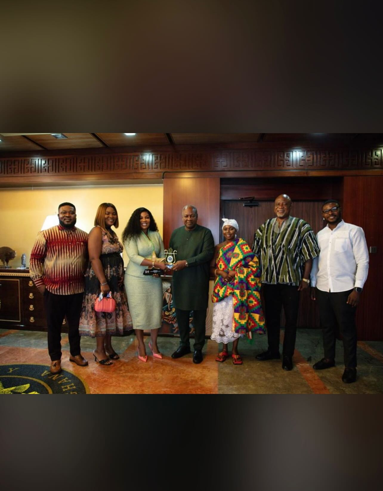 Empress Gifty Dedicates 7 Awards To President Mahama
