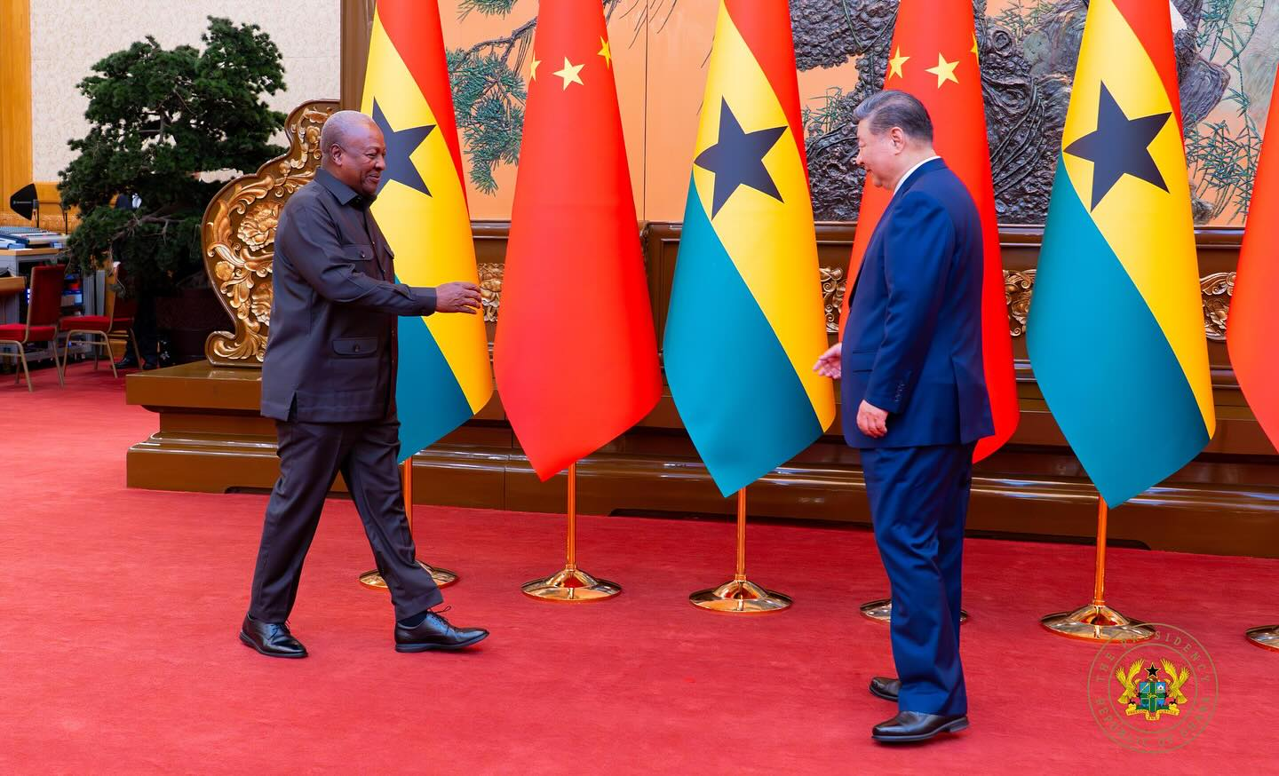 Mahama Secures ¥200 Million Chinese Grant For Aflao Market And National Theatre