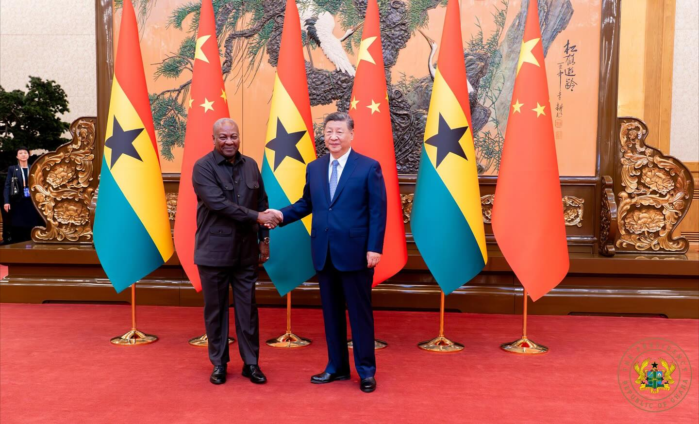 Mahama Secures ¥200 Million Chinese Grant For Aflao Market And National Theatre