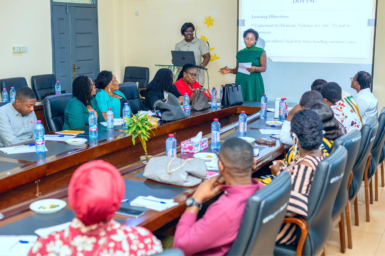 DOVVSU Holds Training For Staff On Understanding Domestic And Gender-Based Violence
