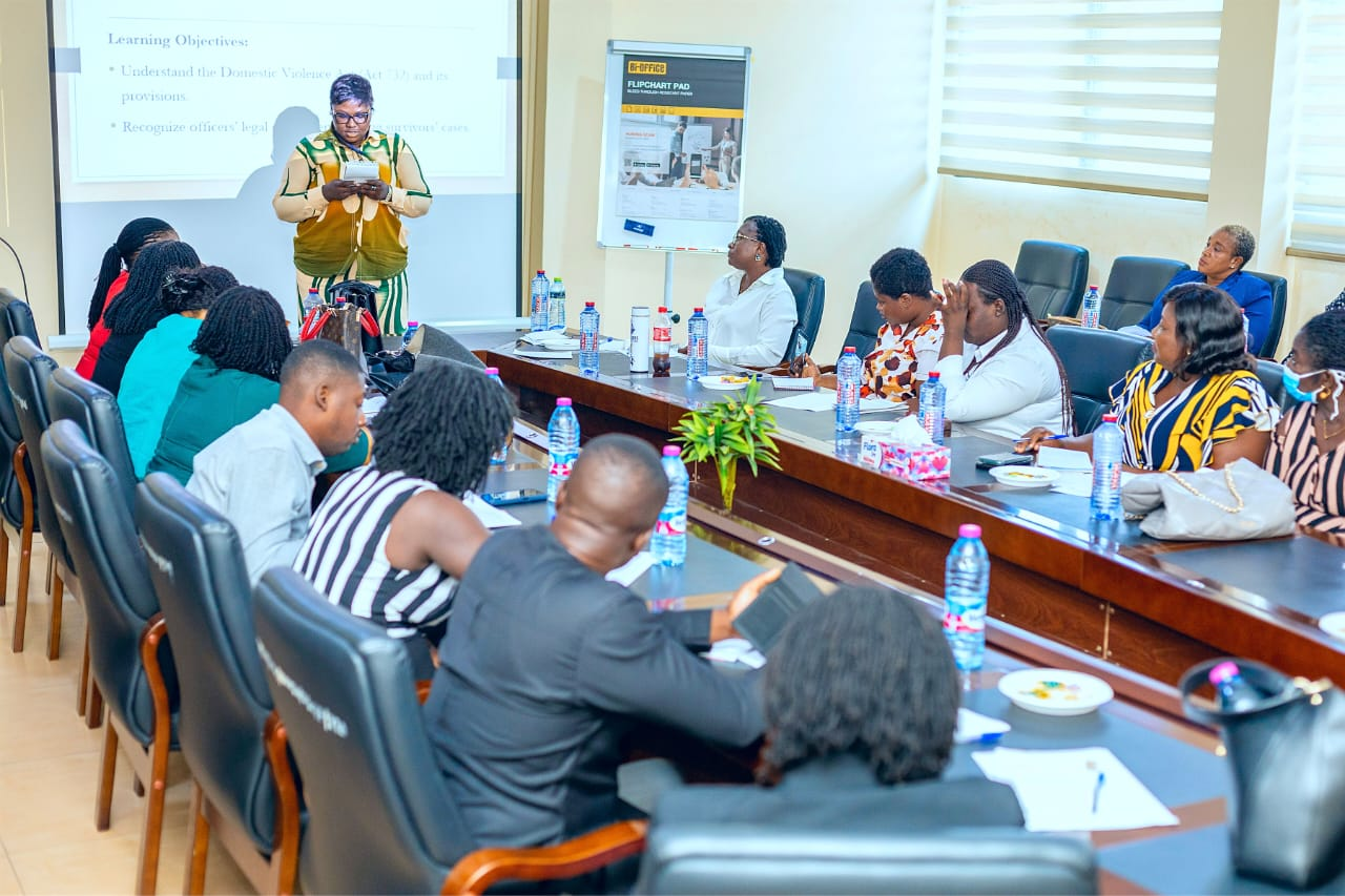 DOVVSU Holds Training For Staff On Understanding Domestic And Gender-Based Violence