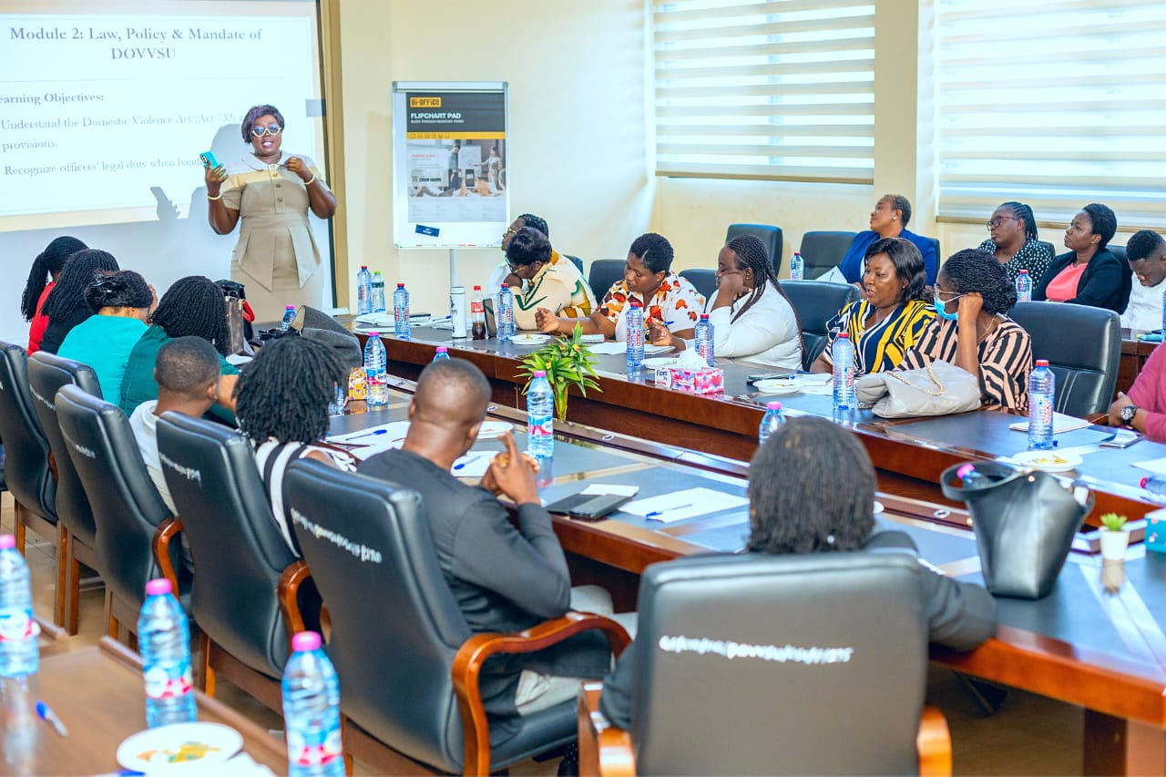 DOVVSU Holds Training For Staff On Understanding Domestic And Gender-Based Violence