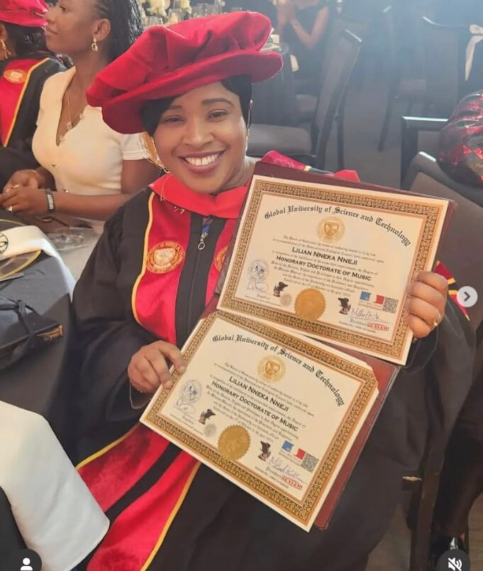Moses Bliss, Lilian Nneji Honoured With Doctorates From Global University, USA