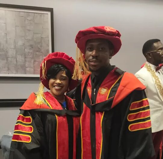Moses Bliss, Lilian Nneji Honoured With Doctorates From Global University, USA