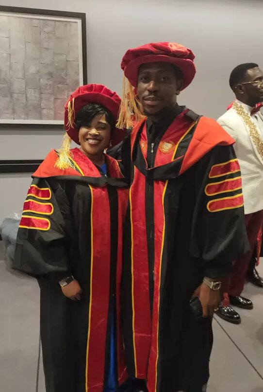 Moses Bliss, Lilian Nneji Honoured With Doctorates From Global University, USA