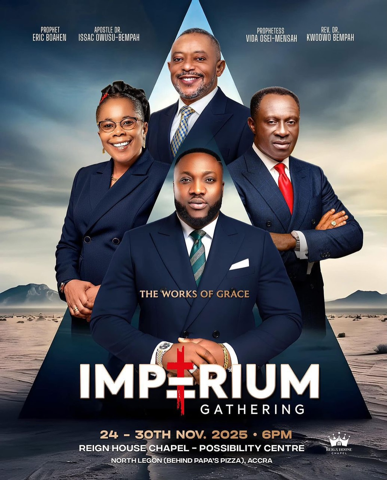 ’The Works of Grace’ - Imperium Gathering 2025 Set To Unleash A Transformative Move Of God At Reign House Chapel