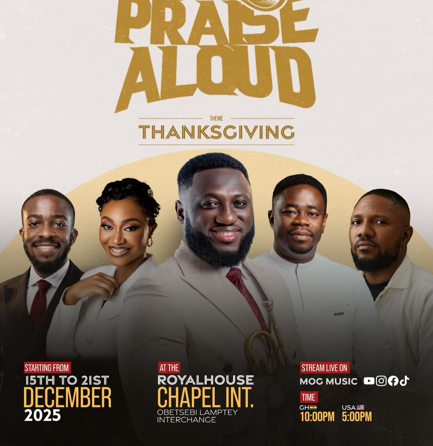 MOGmusic Announces “Praise Aloud 2025” — A Week Of Thanksgiving And Powerful Worship