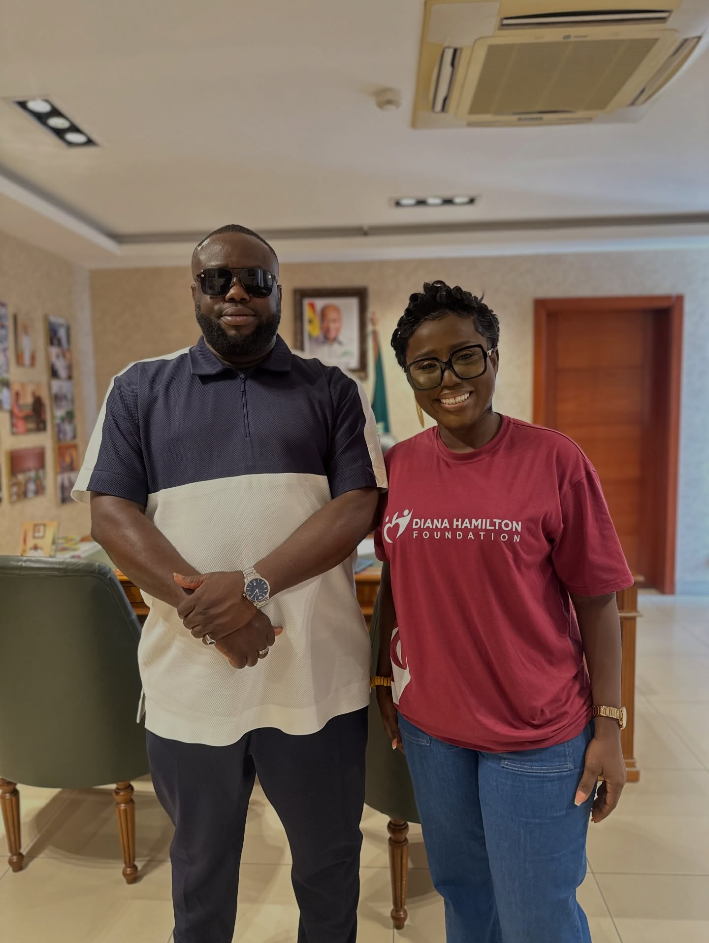 Diana Hamilton Pays Medical Bills For New Moms At Mamobi Hospital