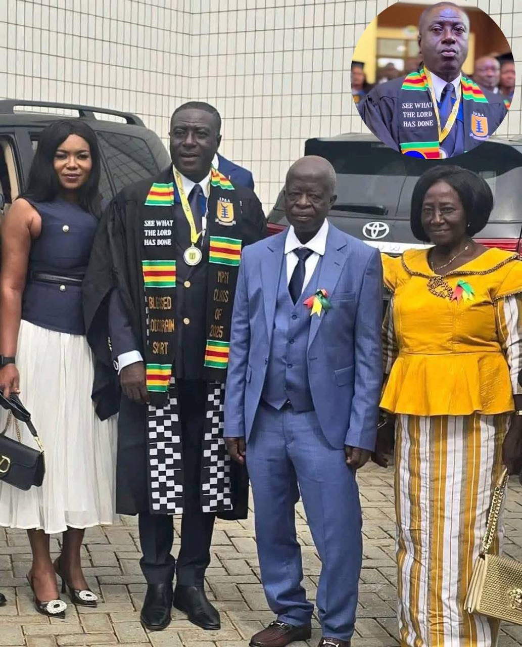 Captain Smart Bags Master’s Degree At UPSA, Named Top Graduate For Project Work