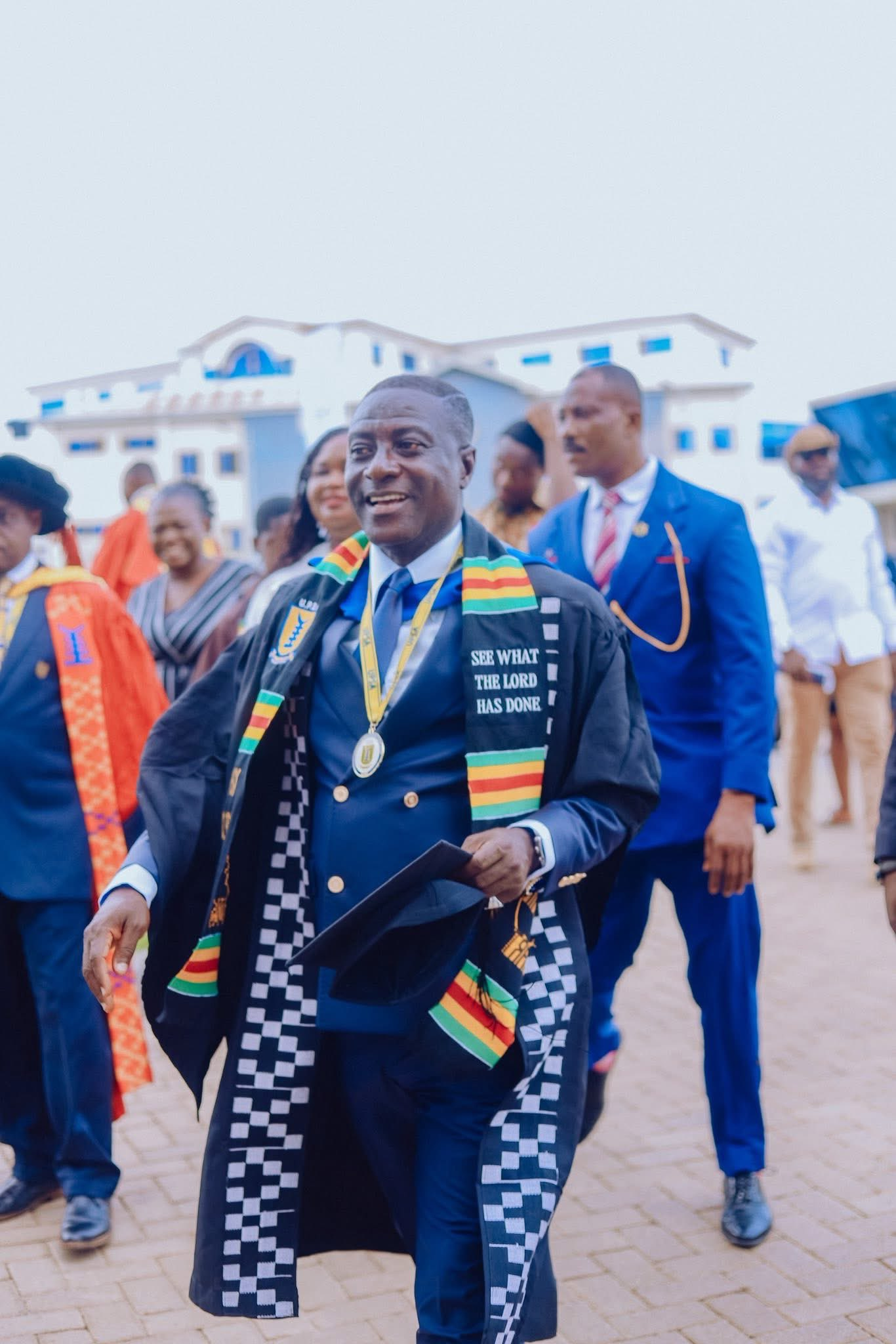Captain Smart Bags Master’s Degree At UPSA, Named Top Graduate For Project Work