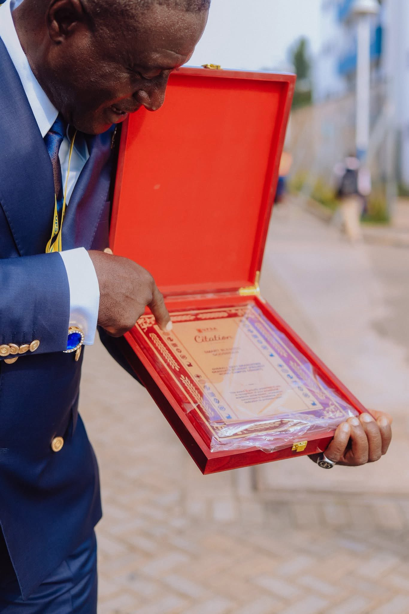 Captain Smart Bags Master’s Degree At UPSA, Named Top Graduate For Project Work