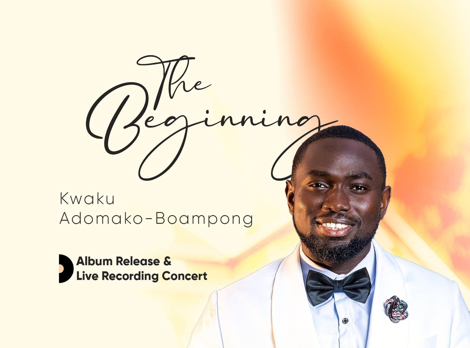 Gospel Musician Kwaku Adomako Releases Debut Album, ‘The Beginning’