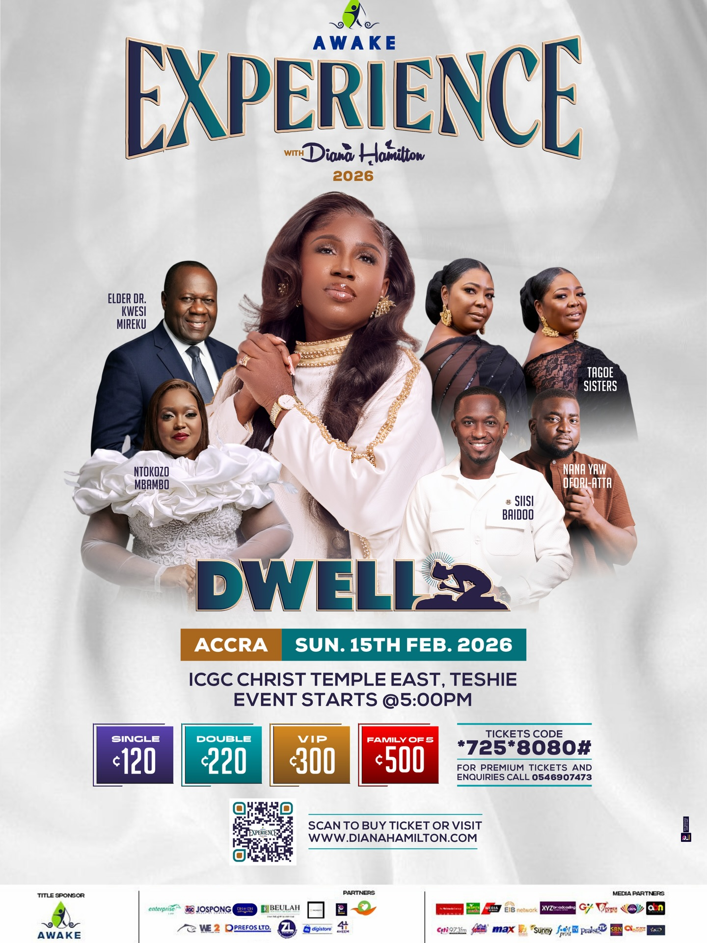 Awake Purified Drinking Water Has Renewed Its Ambassadorial Deal With Diana Hamilton Ahead Of Awake Experience 2026