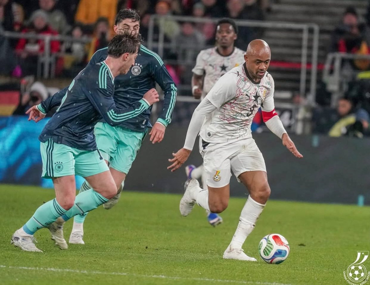 Ghana’s Black Stars suffers a late 2-1 defeat to Germany in friendlies ahead of FIFA World Cup