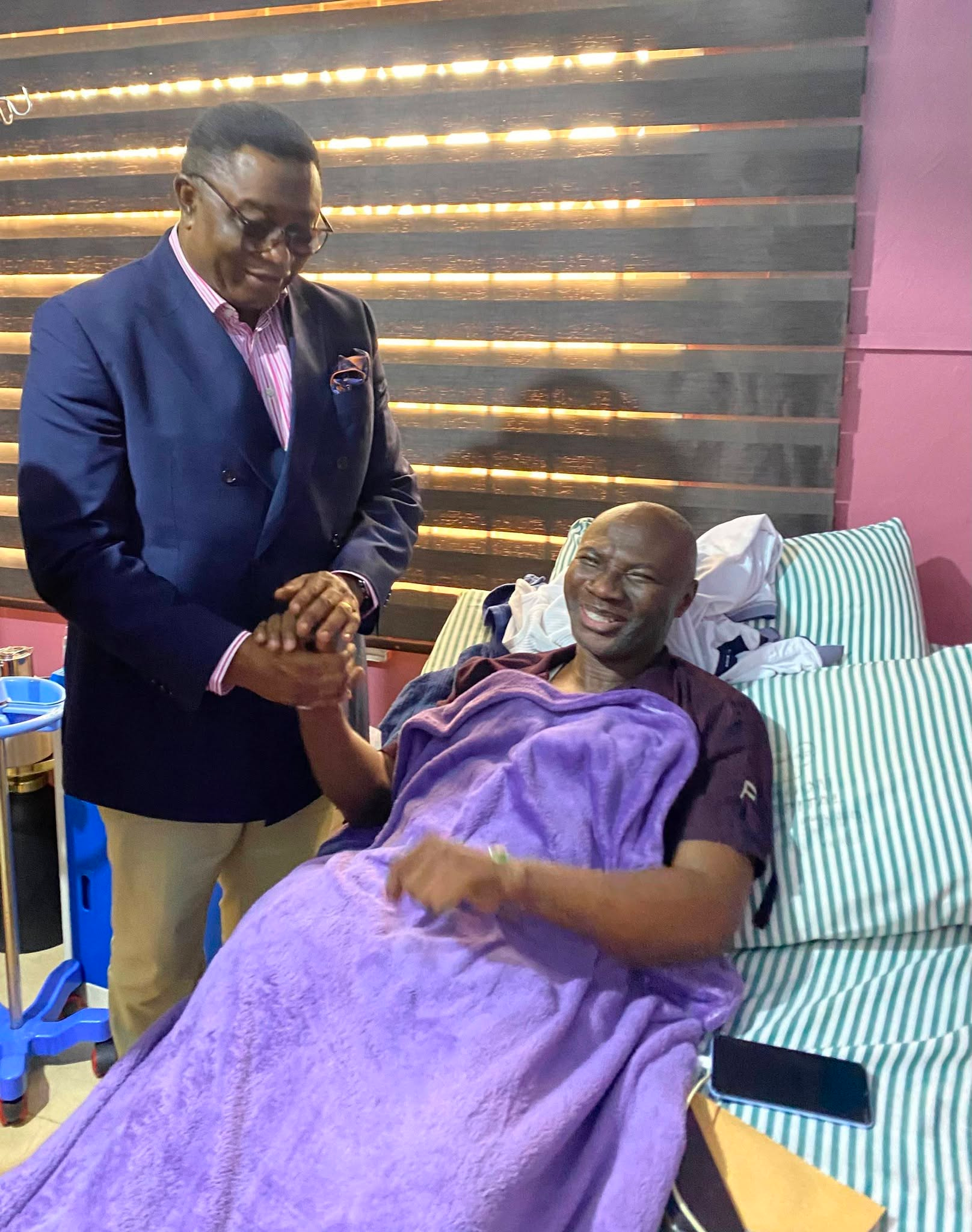 President Mahama sends delegation to Prophet Badu Kobi at the hospital