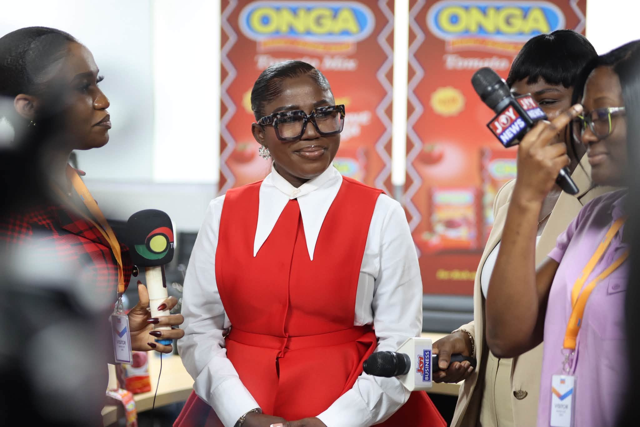 Diana Hamilton Unveiled as Brand Ambassador for Promasidor Ghana Limited's ONGA Tomato Mix