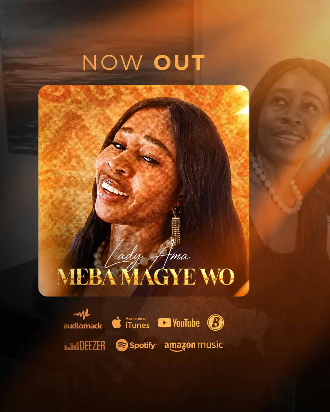 Lady Ama Releases New Music of Hope “Meba Magye Wo”