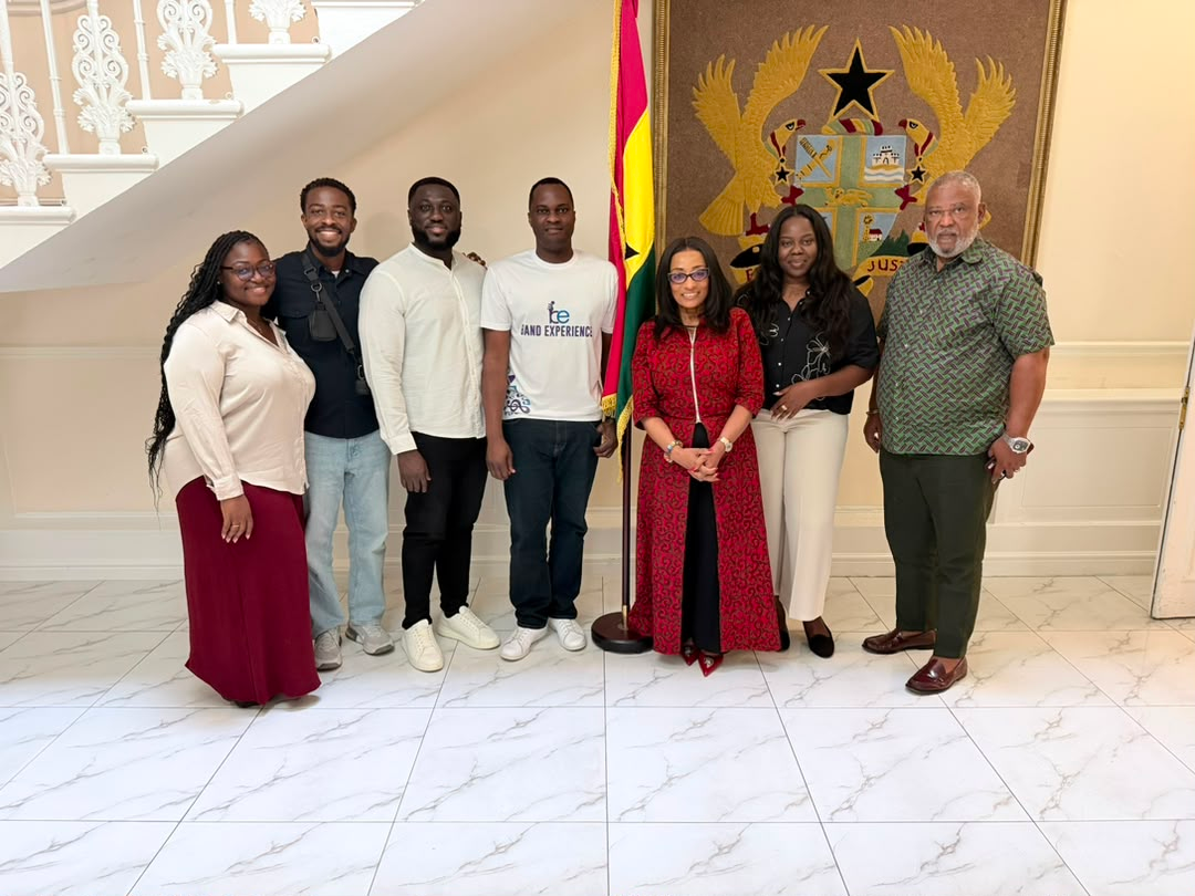 MOGmusic Pays Courtesy Call on Ghana’s High Commissioner to the UK