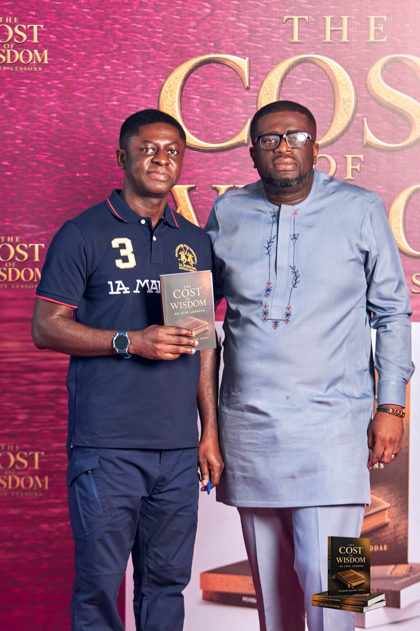 Pastor Wisdom Selasie Addae Unveils New Book, The Cost of Wisdom