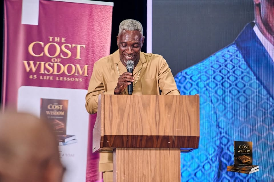 Pastor Wisdom Selasie Addae Unveils New Book, The Cost of Wisdom