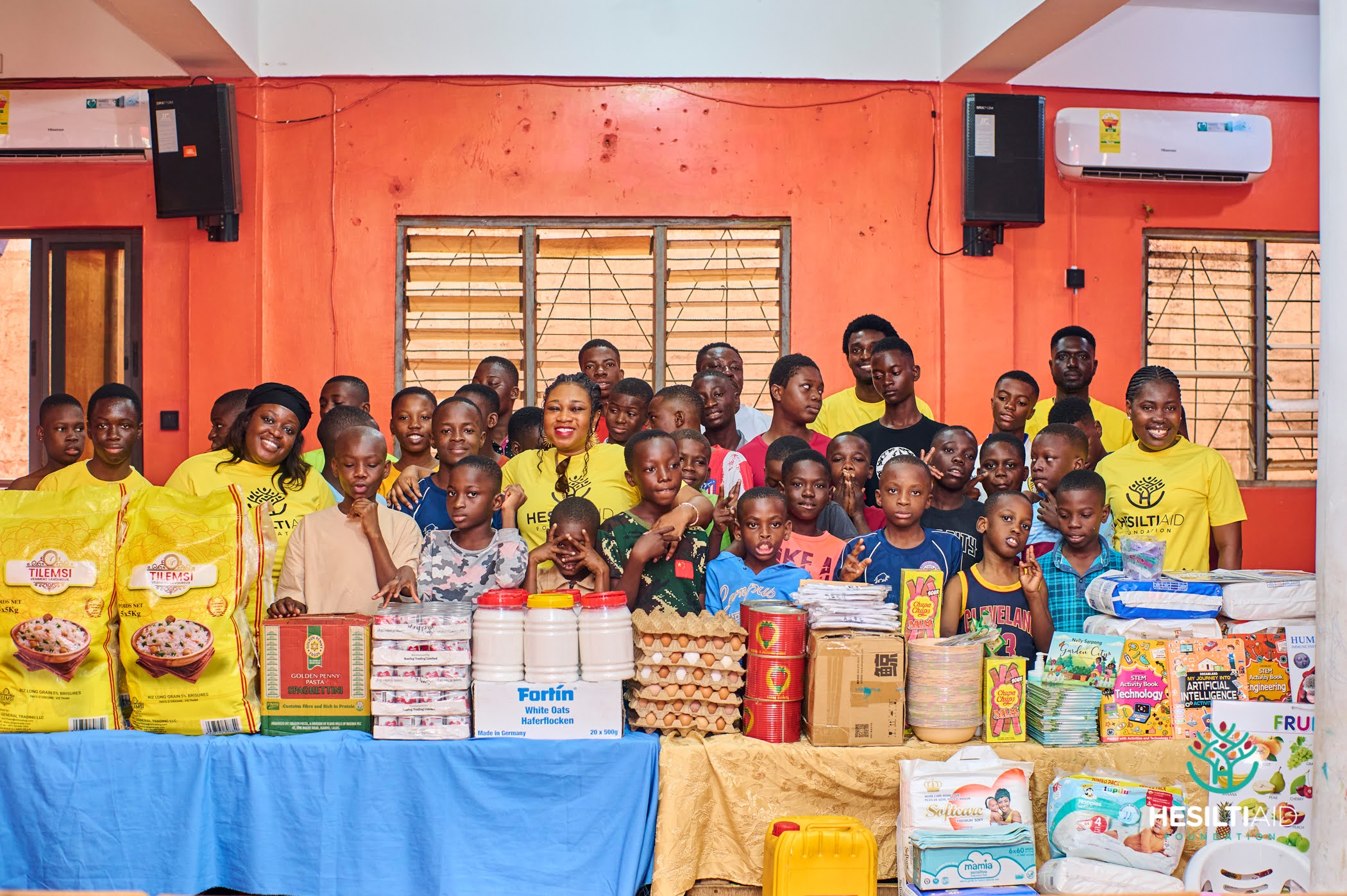 Hesilti Aid Foundation Visits Chosen Children Center to Show Love and Care