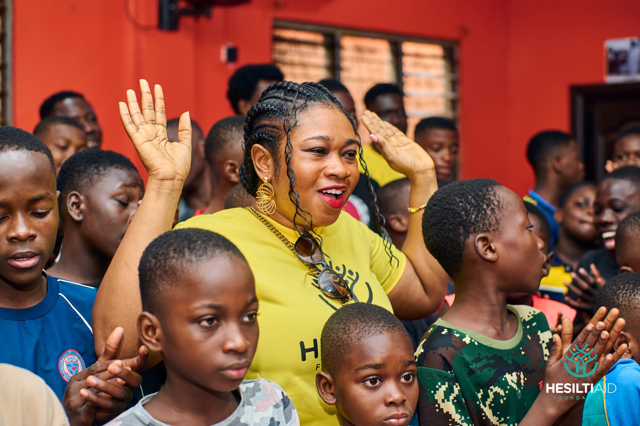 Hesilti Aid Foundation Visits Chosen Children Center to Show Love and Care