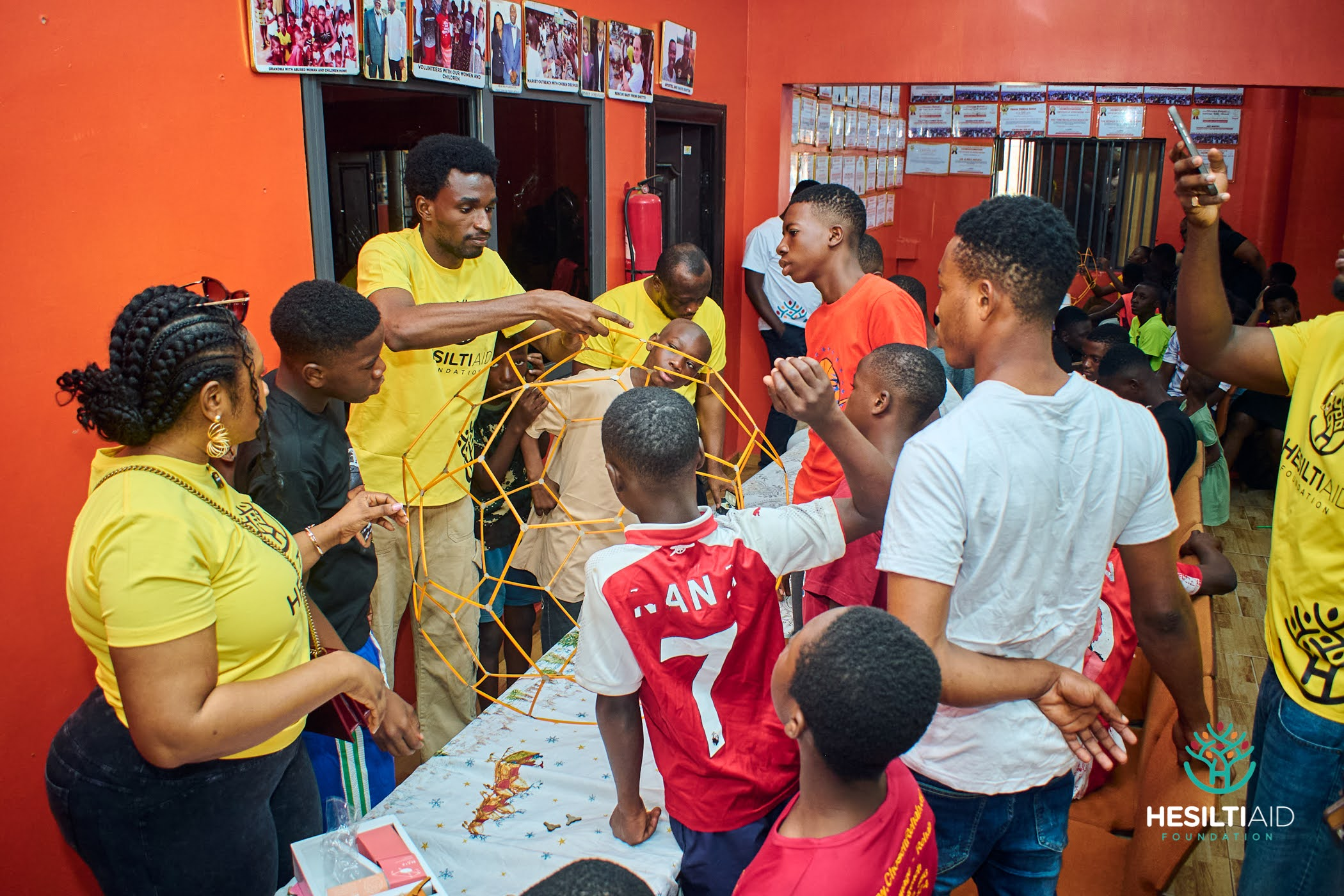 Hesilti Aid Foundation Visits Chosen Children Center to Show Love and Care