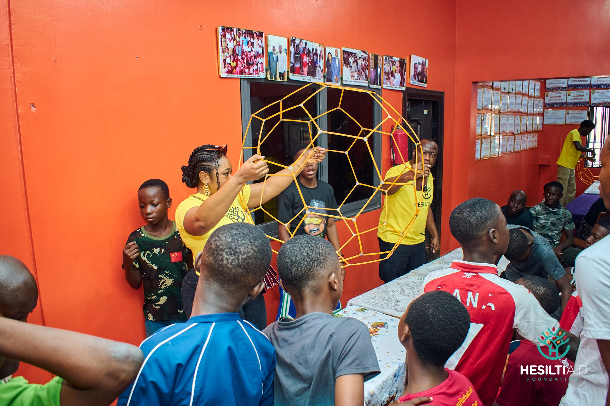 Hesilti Aid Foundation Visits Chosen Children Center to Show Love and Care