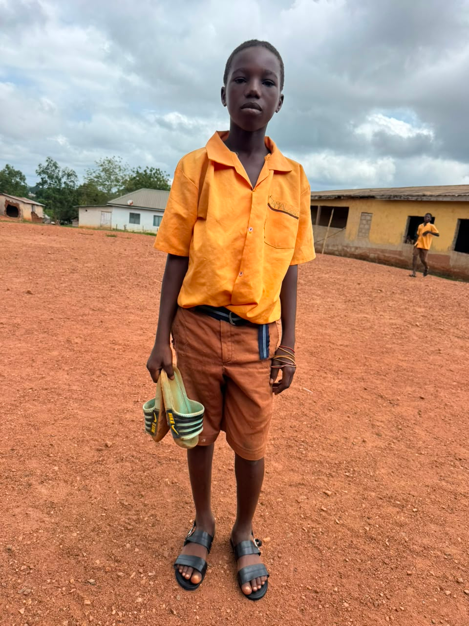 Hope Renewal Center Donates 200 Pairs of Sandals to Pupils of Asibirim DA Basic School