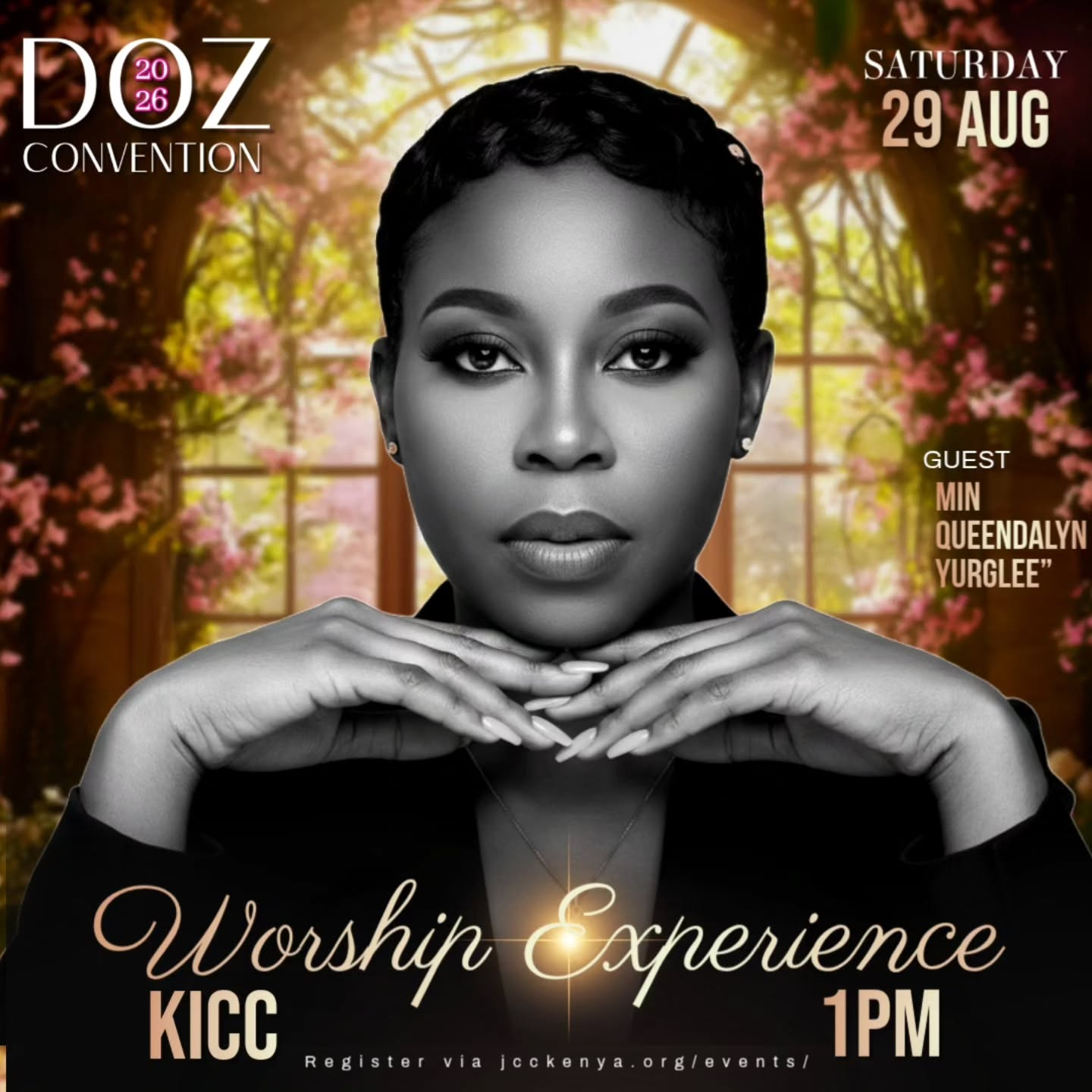 Queendalyn Yurglee Ministers at DOZ Convention 2026 in Kenya